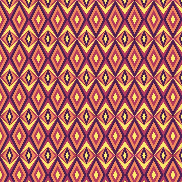 Geometric groovy pattern