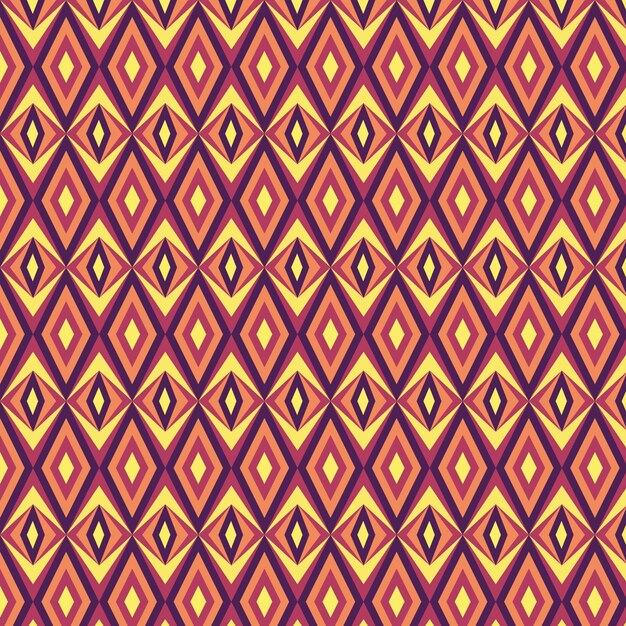 Geometric groovy pattern