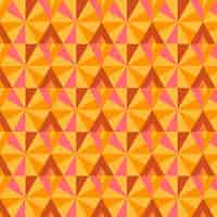 Free vector geometric groovy pattern