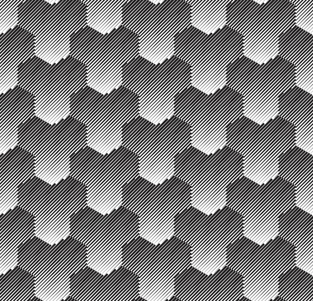 Free vector geometric line pattern background