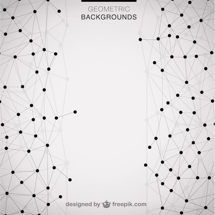 Free Vector geometric modern triangle background 