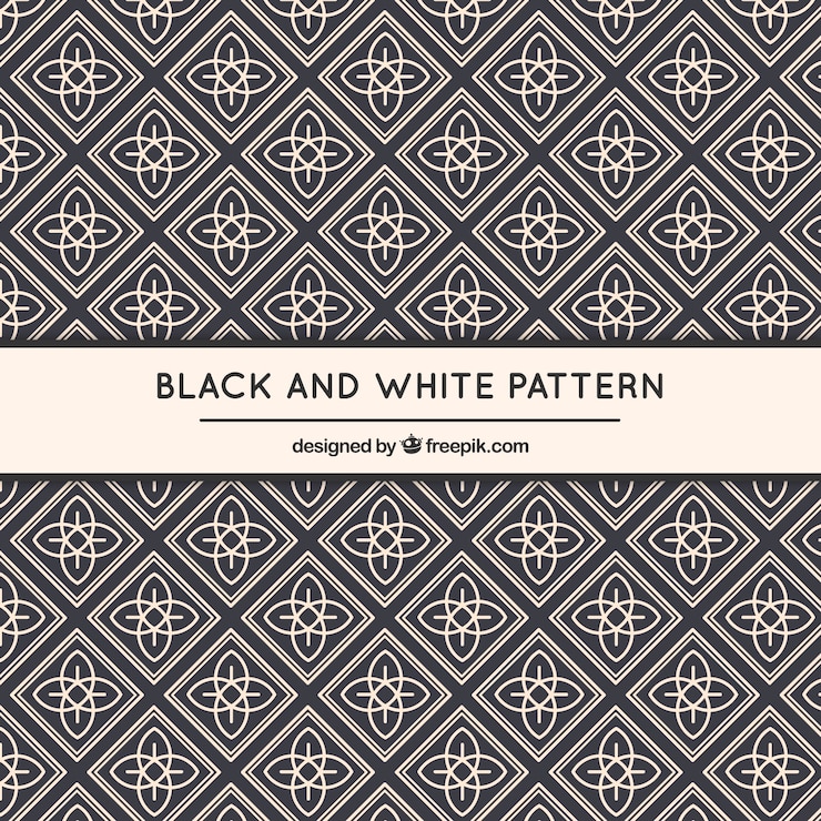 Free Vector geometric ornamental pattern