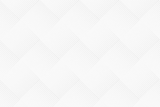 Free Vector geometric pattern background vector in white
