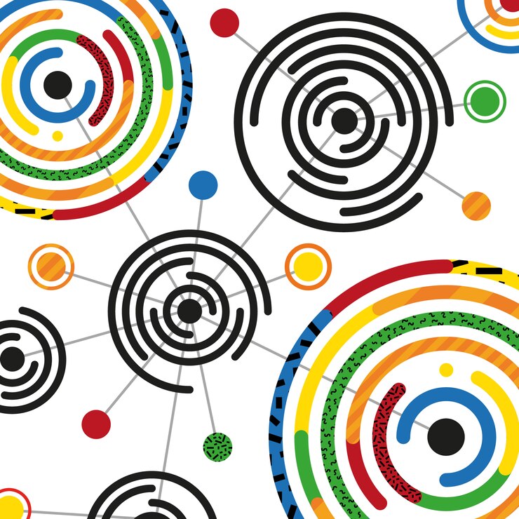 Free Vector geometric pattern background