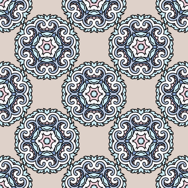 Free Vector geometric pattern design