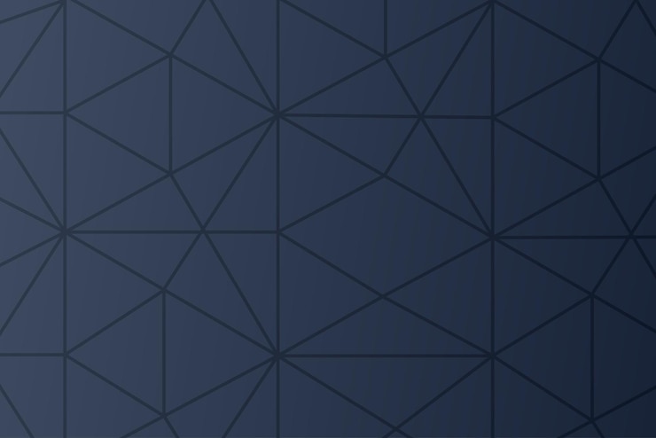 Free Vector geometric pattern navy background