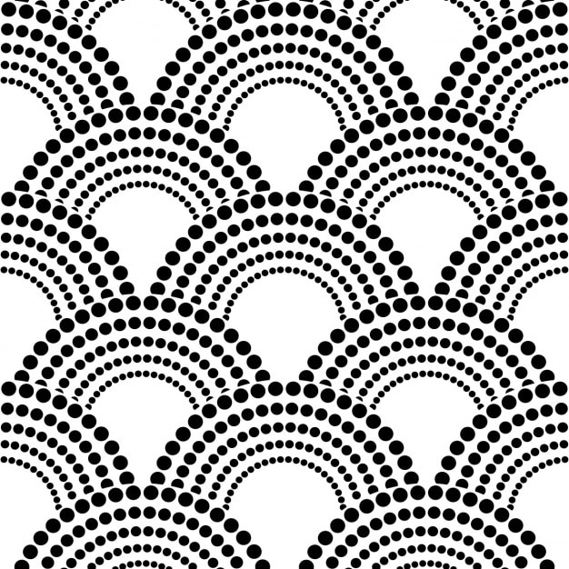 Абстрактный геометрический узор черно-белый старинные картины