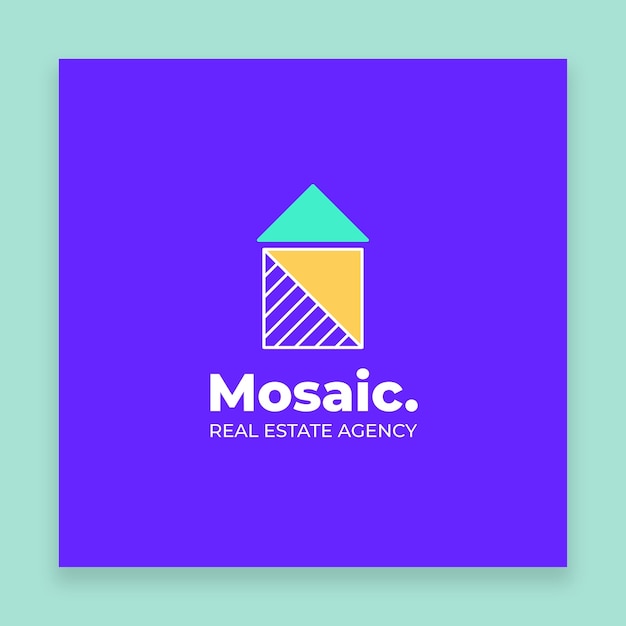 Geometric real estate logo