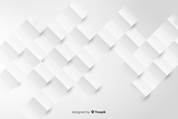 Бесплатное векторное изображение Фон геометрические фигуры в стиле бумаги