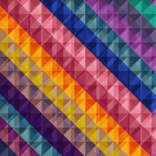 Free vector geometric shapes background