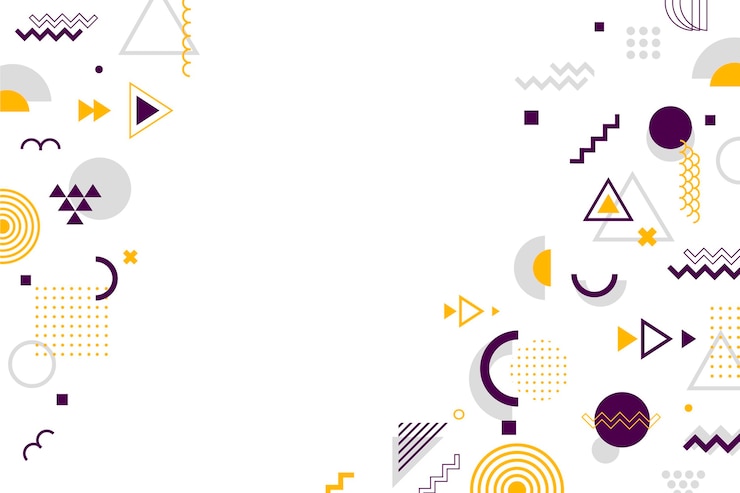 Free Vector geometric shapes background