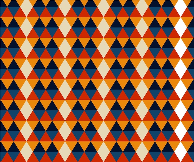 geometric shapes groovy pattern