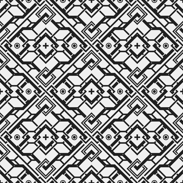 Geometric shapes pattern background