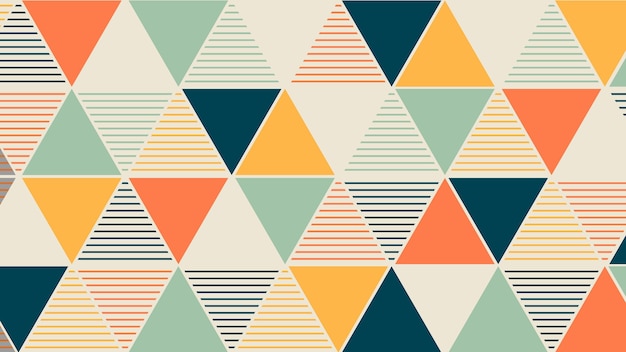 Free vector geometric wallpaper