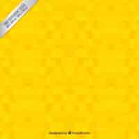 Free vector geometric yellow background