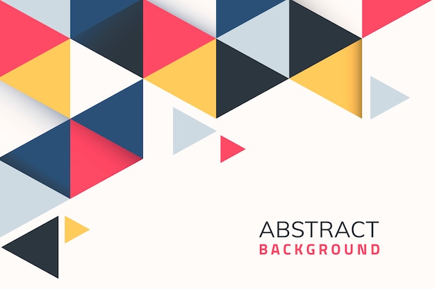 Free vector geometrical abstract background