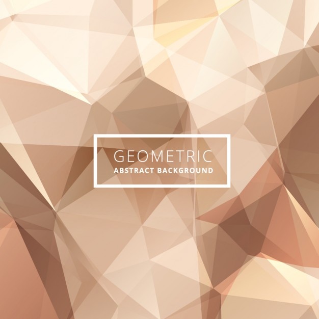 Geometrical abstract golden background