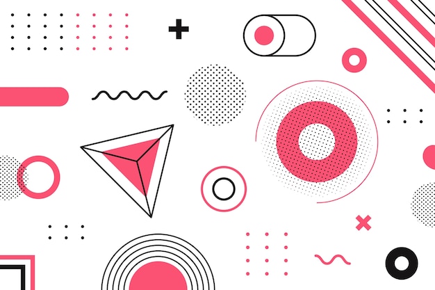 Geometrical background graphic design