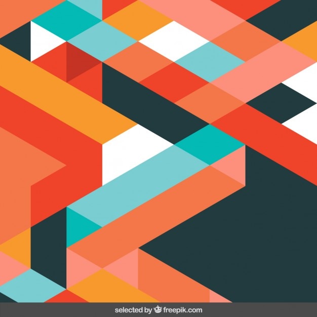 Free vector geometrical background