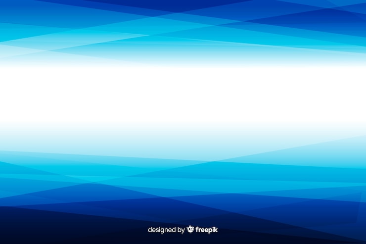 無料Vector 幾何学的なグラデーションの白と青の抽象的な背景