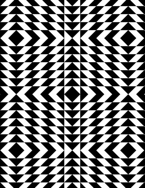 Free Vector geometrical pattern in op art style