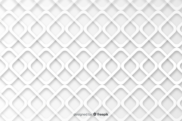 Geometrical shapes in paper style background