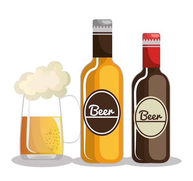 Free vector germany beer design