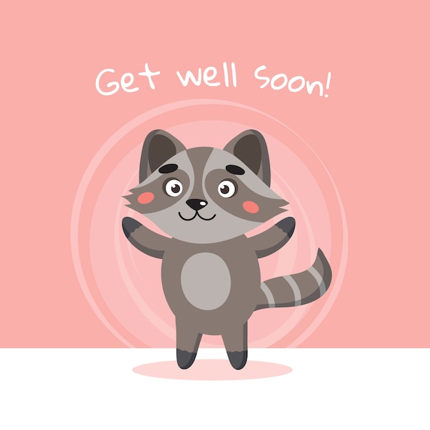 Get well soon concept