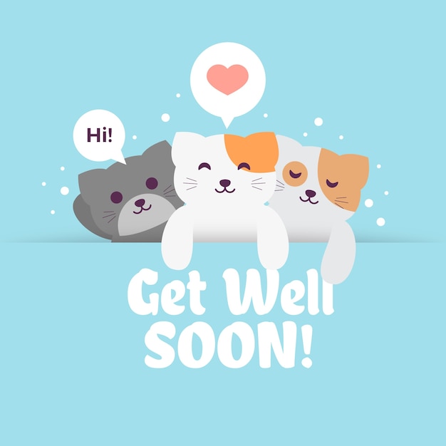 Get well soon motivational message style