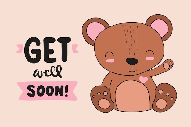 Get Well With Bear 