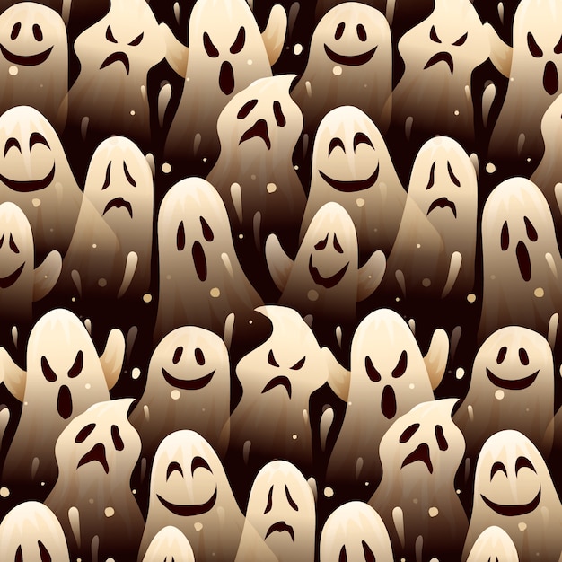 Ghost pattern background