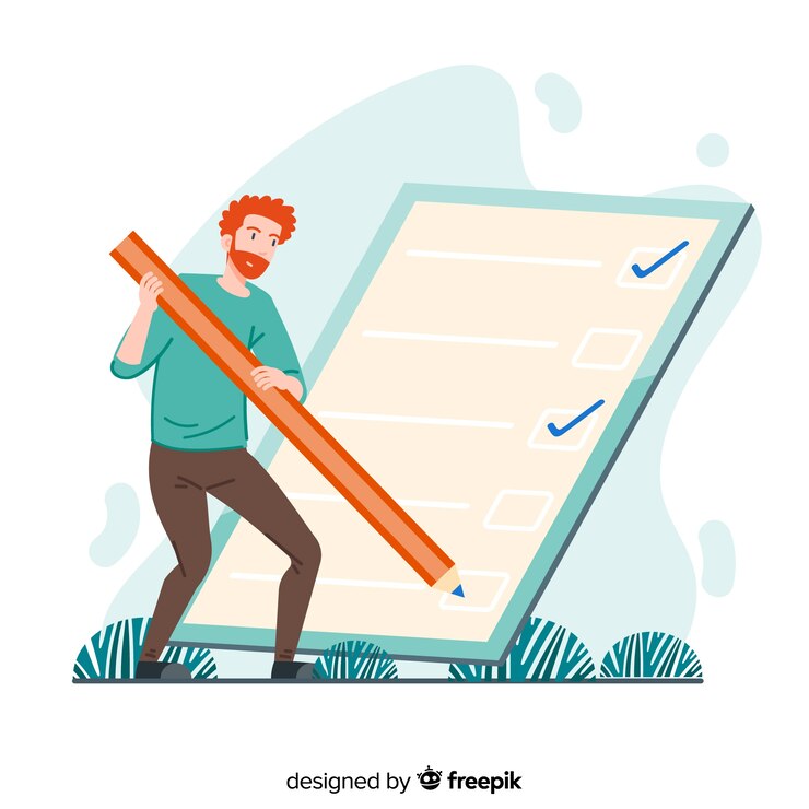 Free Vector giant check list