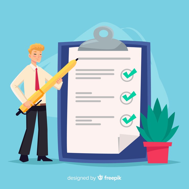 Free Vector giant checklist
