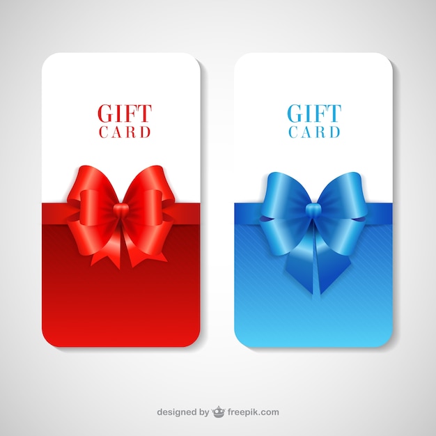 Carte regalo confezione