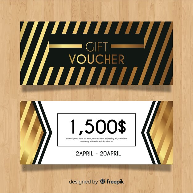 Gift voucher banners