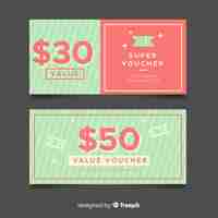 Free vector gift voucher