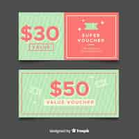 Free vector gift voucher