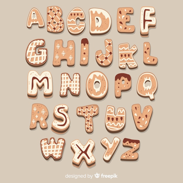 Cookie dough font