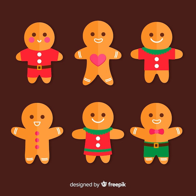 Gingerbread man collection