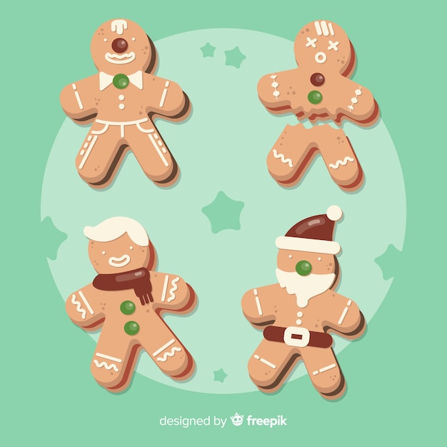Gingerbread man collection