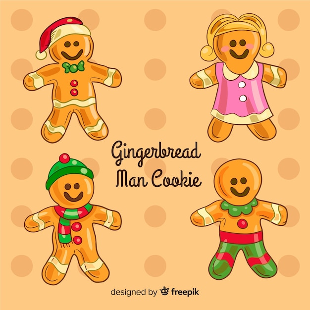 Gingerbread man cookie