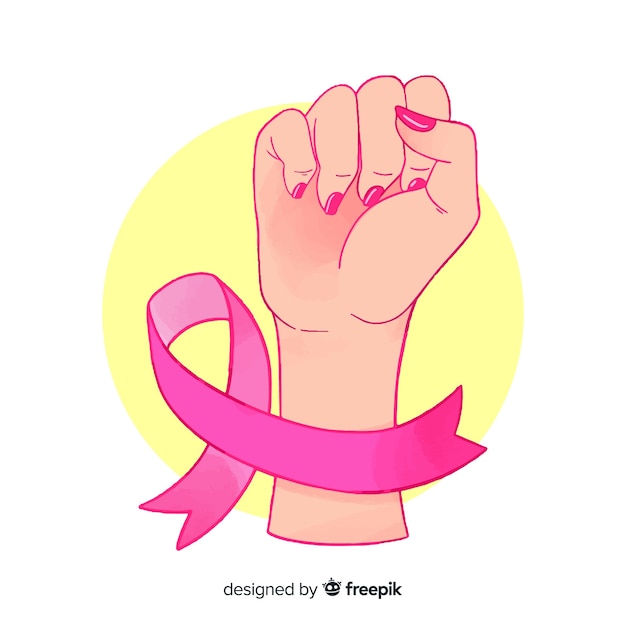 Free vector girl fist symbol