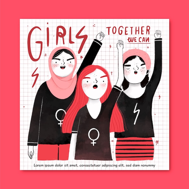 Girls, together we can women's day