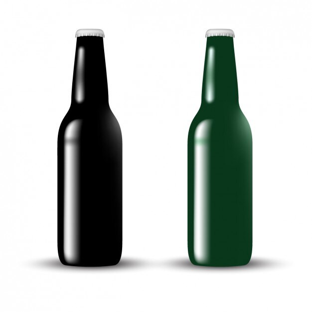 Free Vector glass bottle design