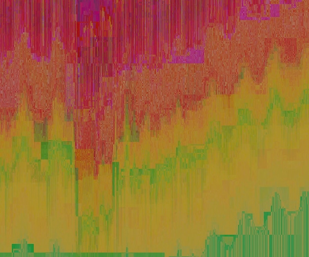 glitch background. Digital image data distortion