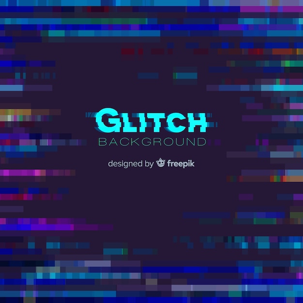 Glitch background