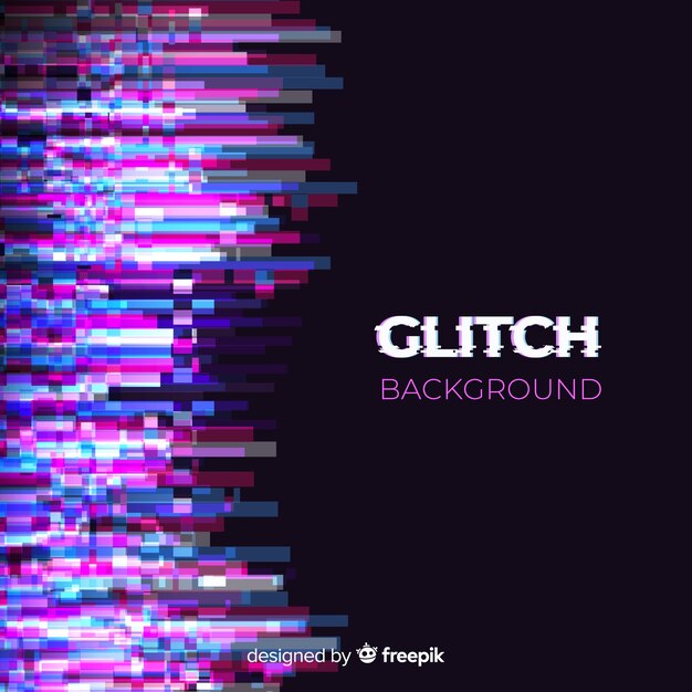 Glitch background