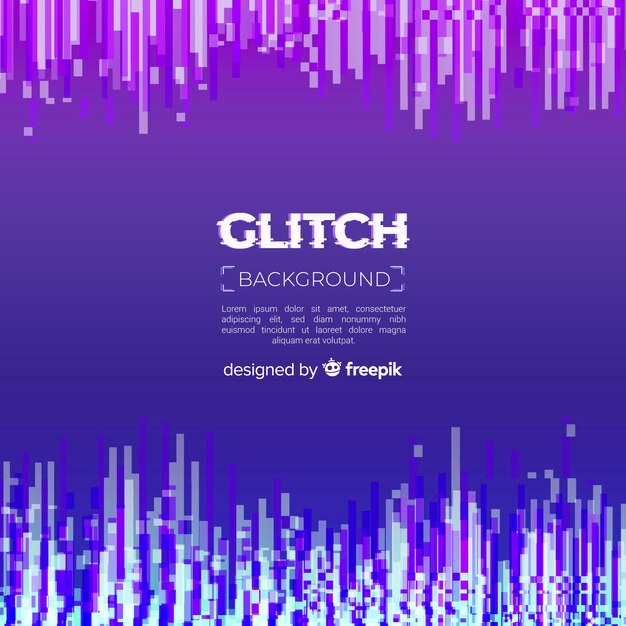 Glitch background