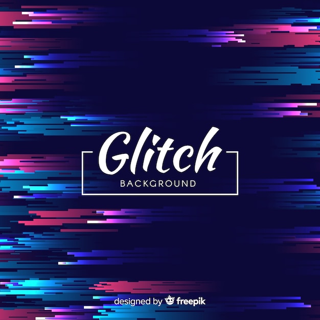 Glitch background