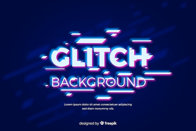 Glitch background